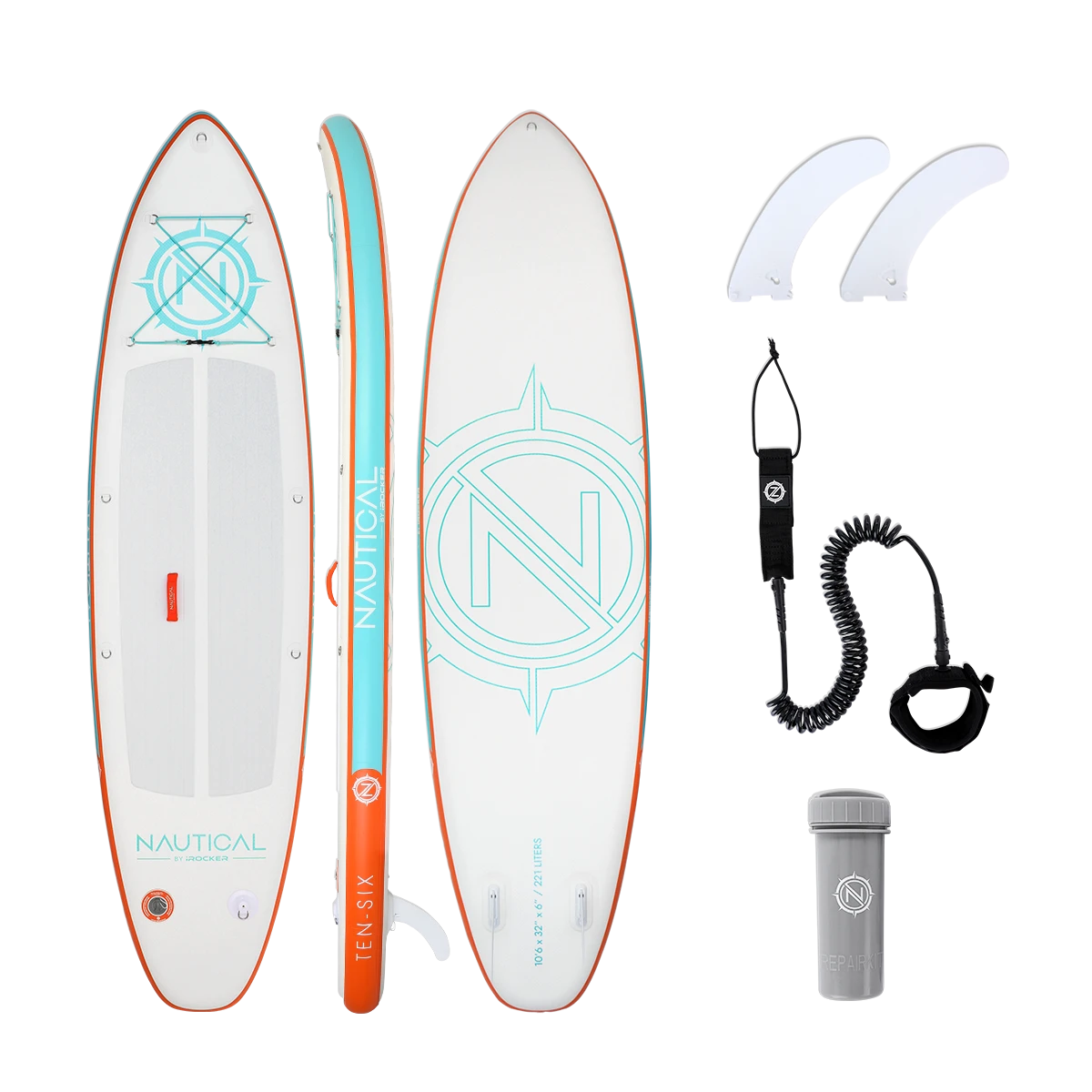 NAUTICAL GO TEN-SIX Inflatable Paddle Board - Image 2