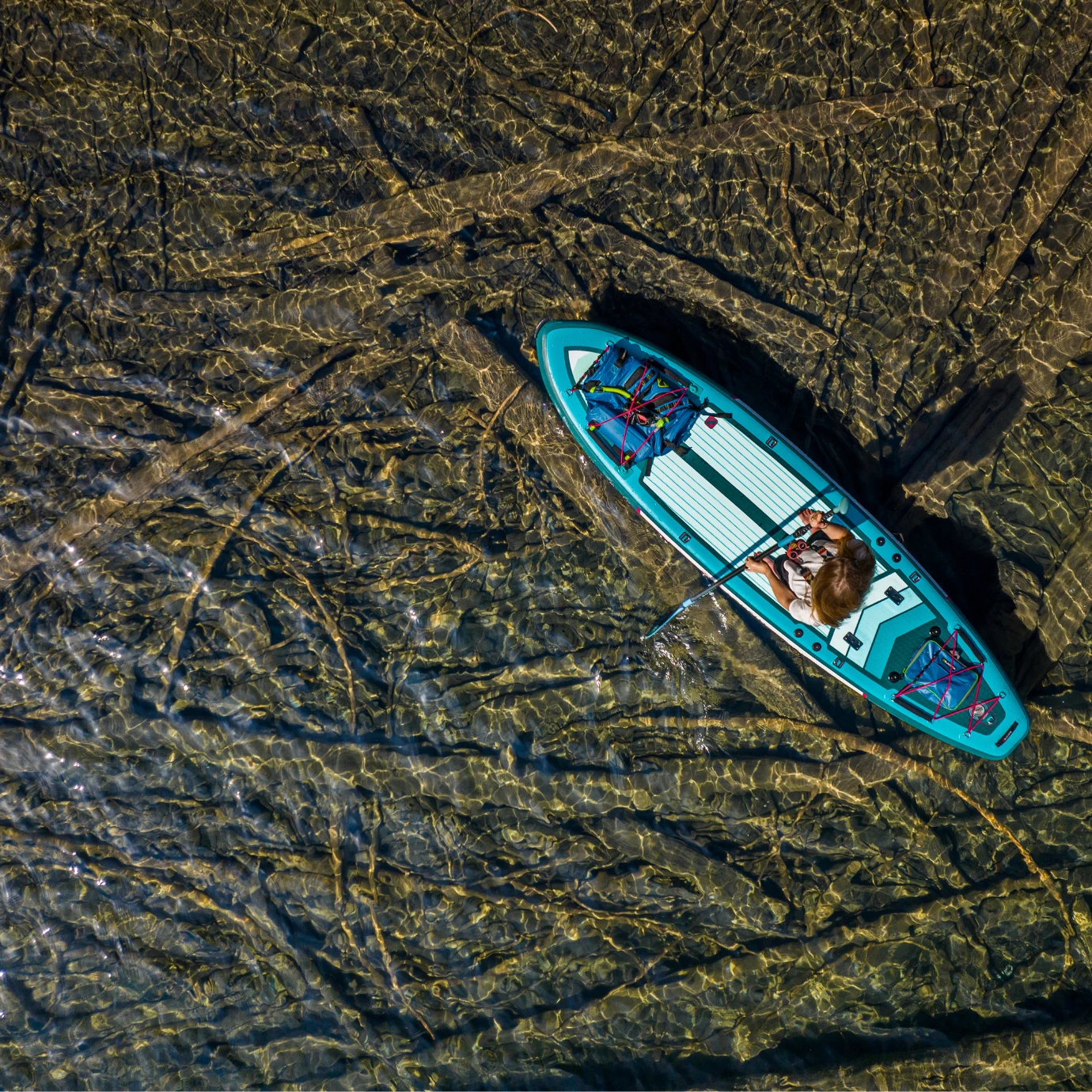 BLACKFIN MODEL V 12'6" Inflatable Paddle Board - Image 8