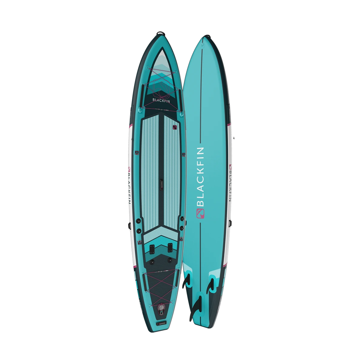 BLACKFIN MODEL V 12'6" Inflatable Paddle Board - Image 3