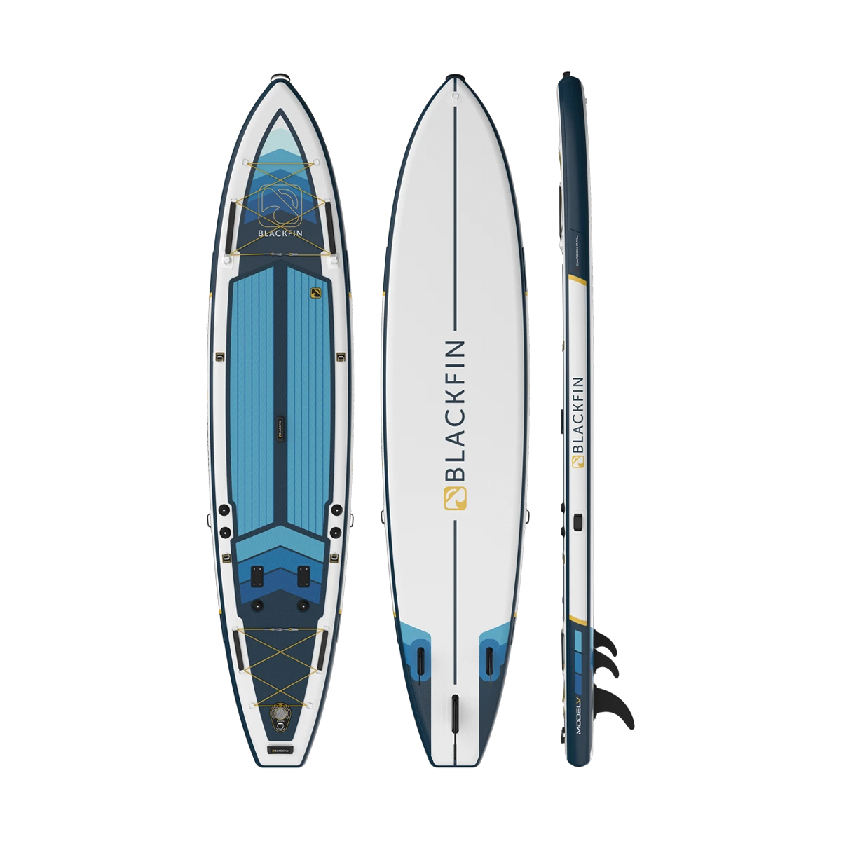 BLACKFIN MODEL V 12'6" Inflatable Paddle Board - Image 7