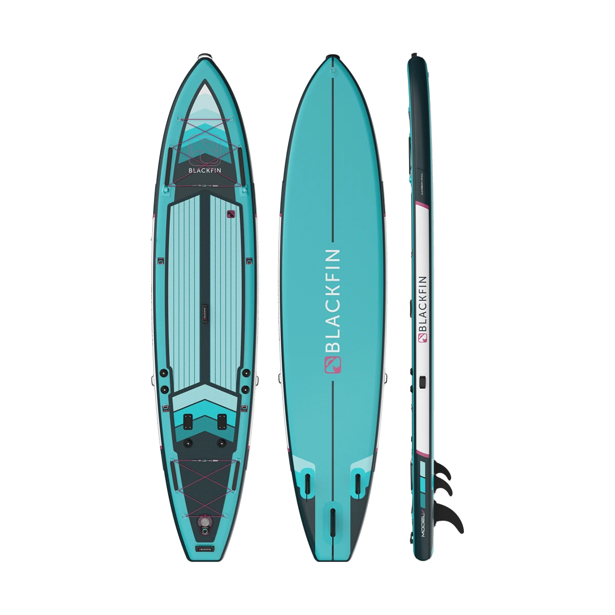 BLACKFIN MODEL V 12'6" Inflatable Paddle Board - Image 4