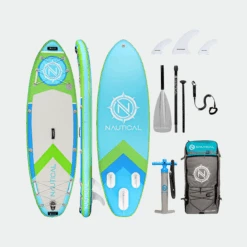 NAUTICAL KIDS 9' Inflatable Paddle Board - RETIRED