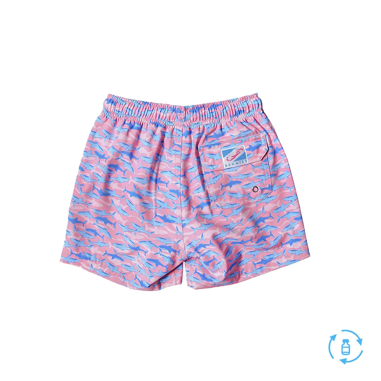 Boy's Pink Shark Shorts - Image 2