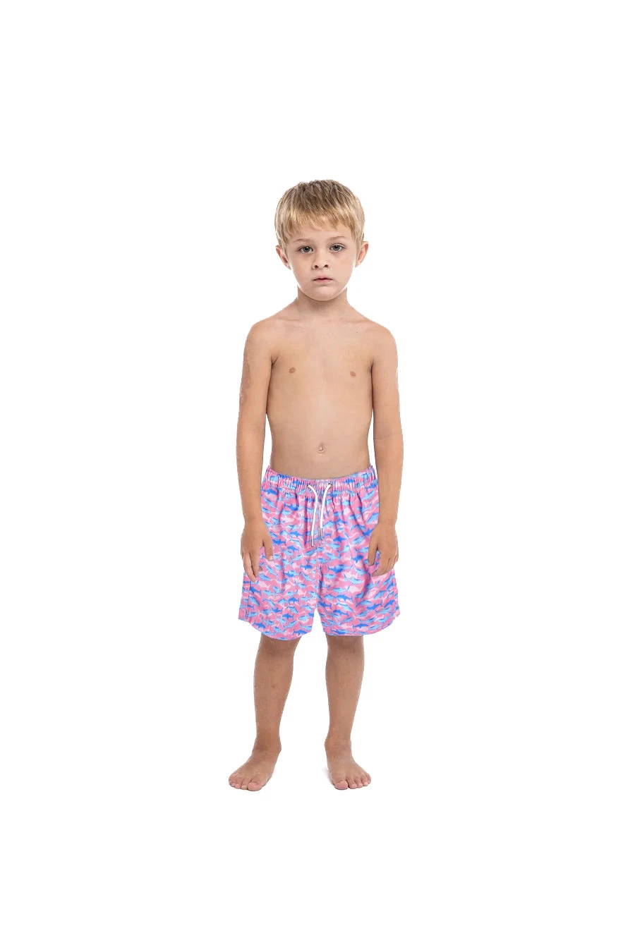 Boy's Pink Shark Shorts - Image 4
