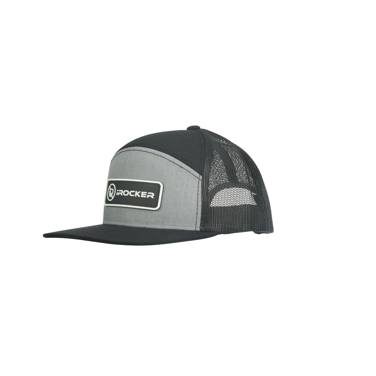 IROCKER Badge 6 Panel Snapback Hat - Image 6