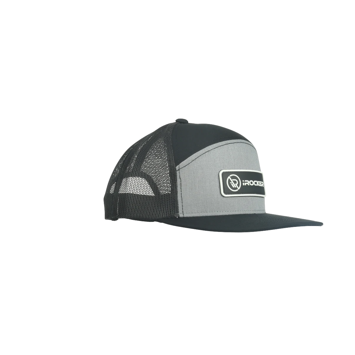 IROCKER Badge 6 Panel Snapback Hat - Image 2