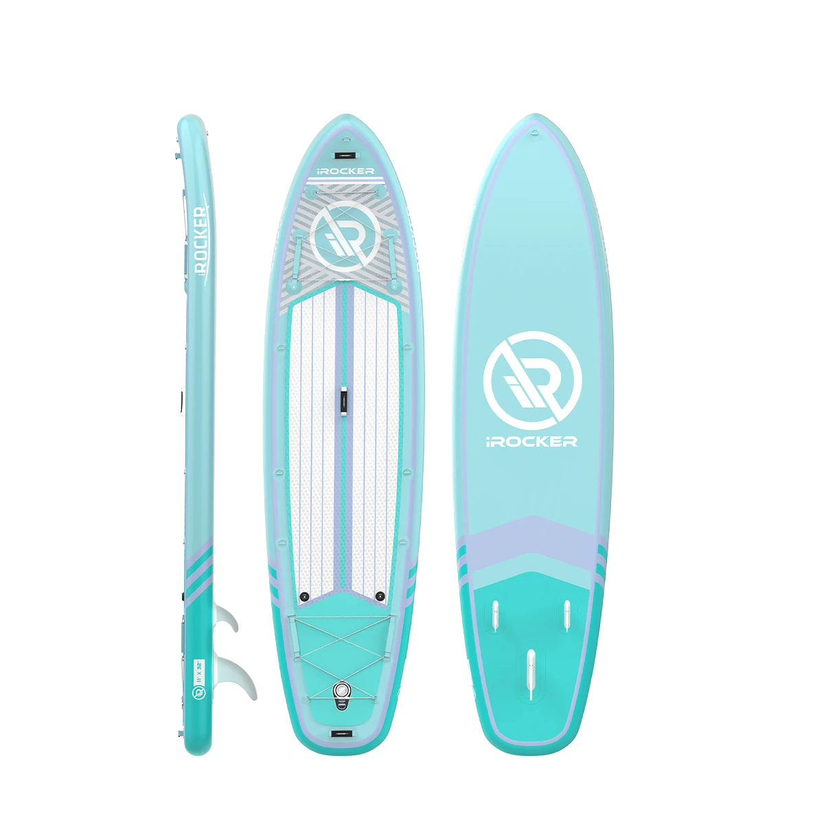 IROCKER ALL AROUND 11' Inflatable Paddle Board - Image 15
