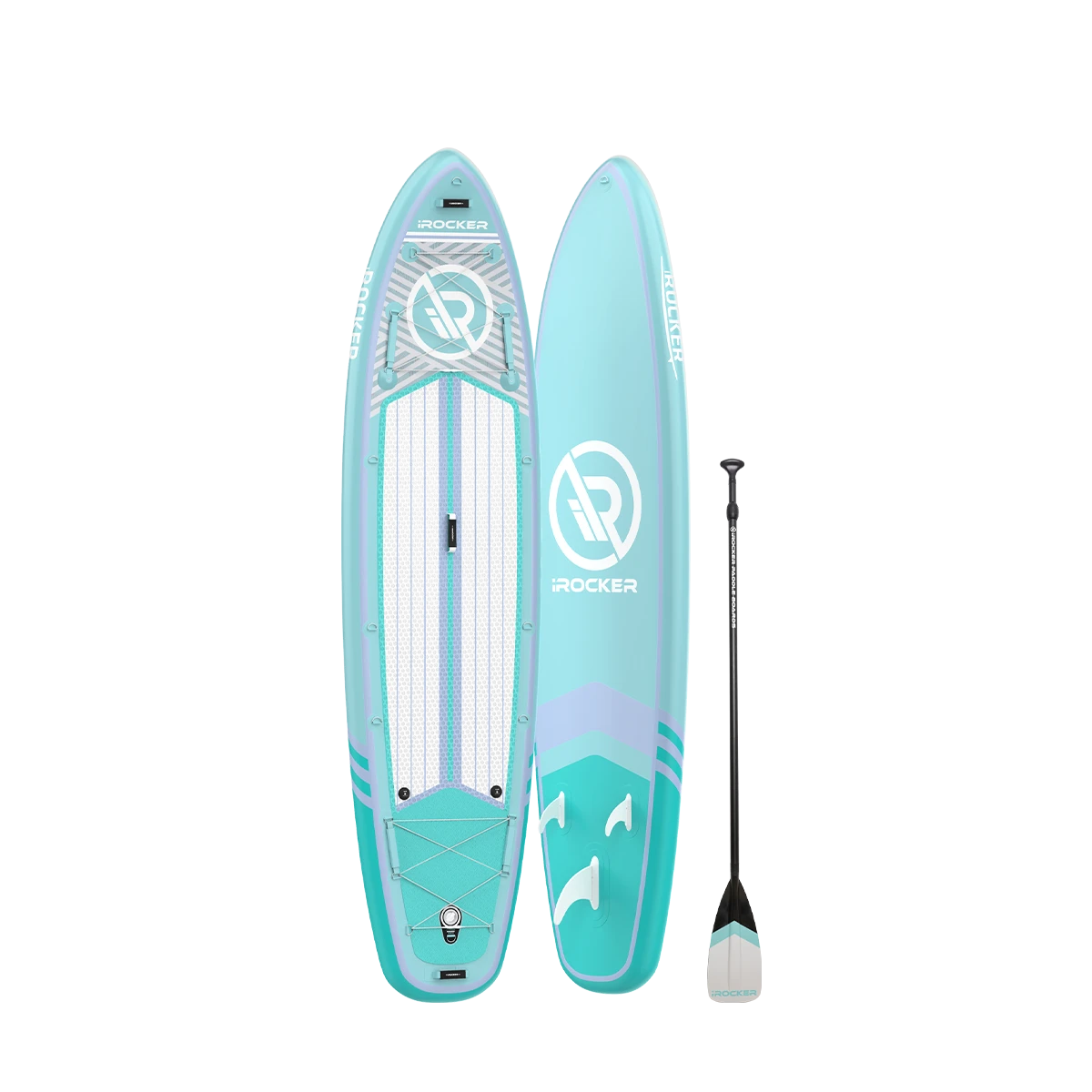 IROCKER ALL AROUND 11' Inflatable Paddle Board - Image 14