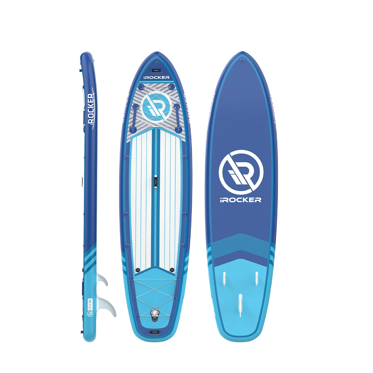 IROCKER ALL AROUND 11' Inflatable Paddle Board - Image 18