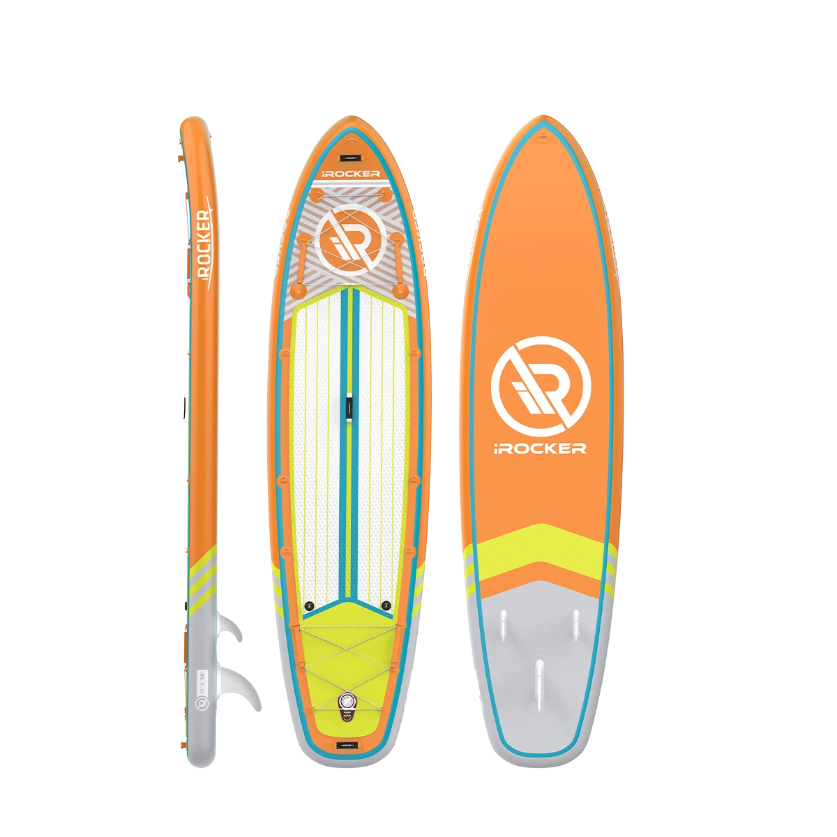 IROCKER ALL AROUND 11' Inflatable Paddle Board - Image 5