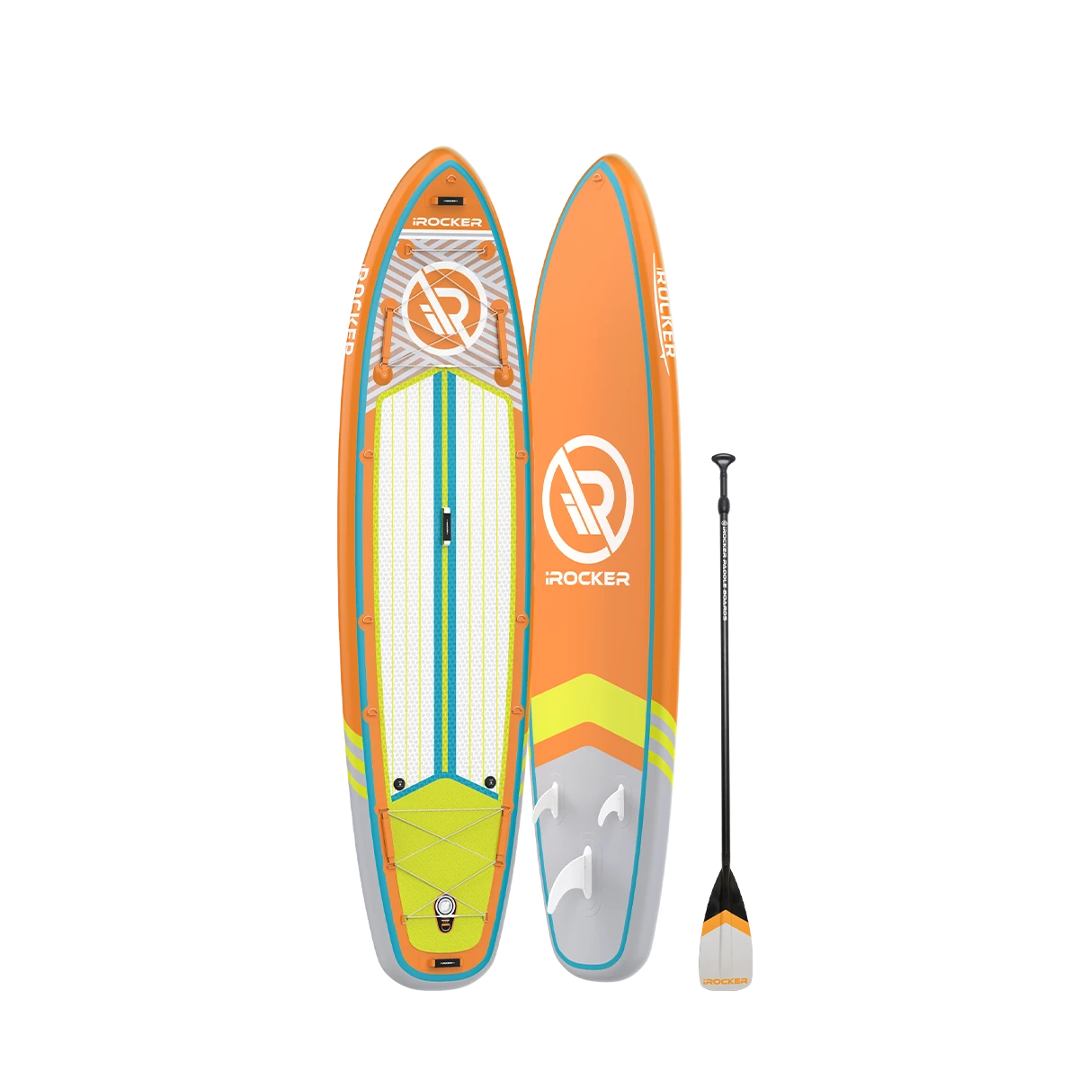 IROCKER ALL AROUND 11' Inflatable Paddle Board - Image 4