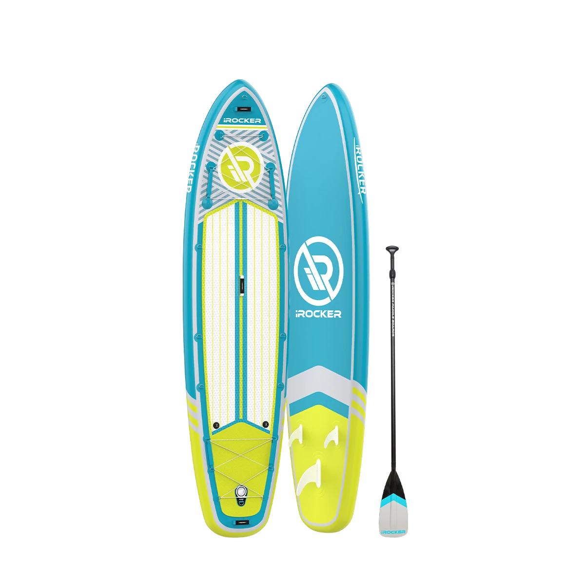 IROCKER ALL AROUND 11' Inflatable Paddle Board - Image 7