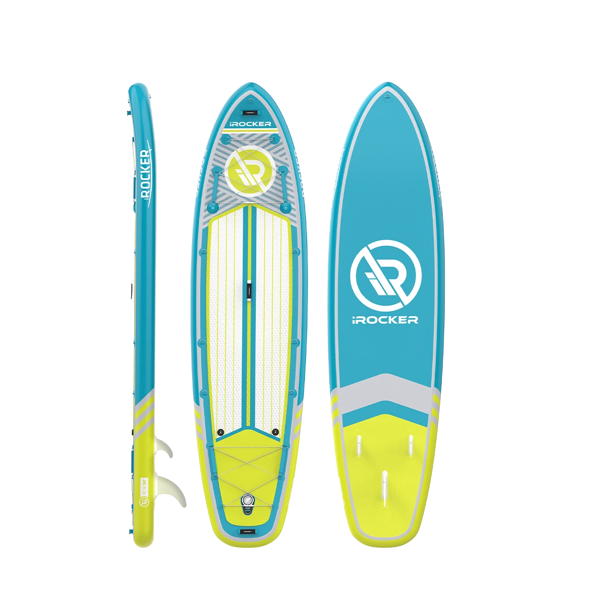 IROCKER ALL AROUND 11' Inflatable Paddle Board - Image 8