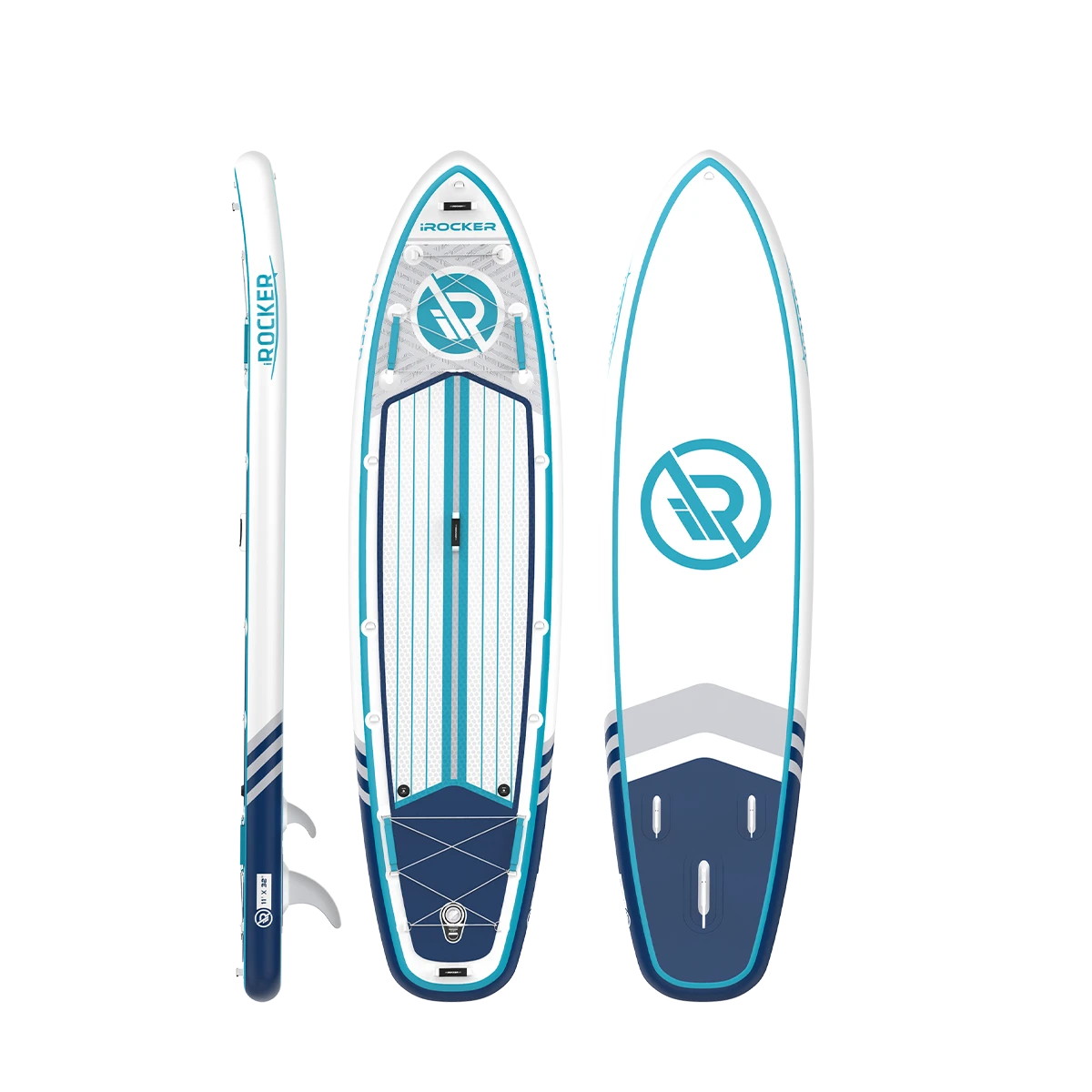 IROCKER ALL AROUND 11' Inflatable Paddle Board - Image 11