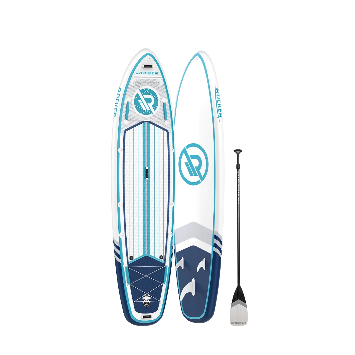 IROCKER ALL AROUND 11' Inflatable Paddle Board - Image 12